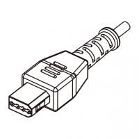 DC 直头型式 4-Pin 连接器