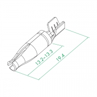 WS-083 O 2.35 三爪铜管