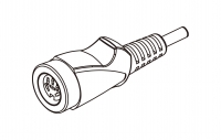 DC 直头型式 6-Pin 连接器