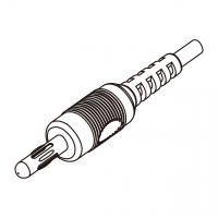 1-Pin医疗器具, DC 医疗手术刀插头