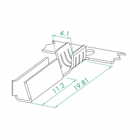 WS-002 系列2X4U 型端子(小铆口)