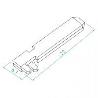 WS-215~218(2X4 双层折迭式端子)