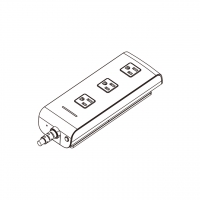 美规 (美标) OA排插/插线板/ 拖线板/接线板 NEMA 5-15R 3 脚 3 插位