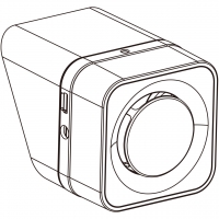 方型喇叭, 呎吋: WLH=55mm*55mm*73mm(左侧)