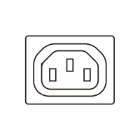 IEC 320 Sheet F 品字三孔家电用品AC母插座(Outlet)10A/15A