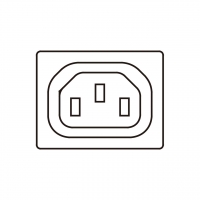 IEC 320 Sheet F 品字三孔家电用品AC母插座(Outlet)10A/15A