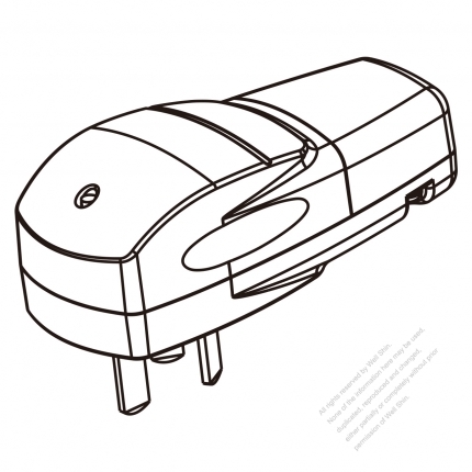 China Plug Smart Control 3-Pin Light Control 10A 250V