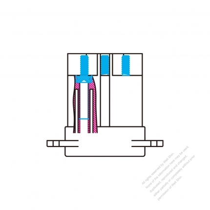 50A, 5-Pin Plug Outlet , 3-Pin is “L” size, 2-Pin is “S” size