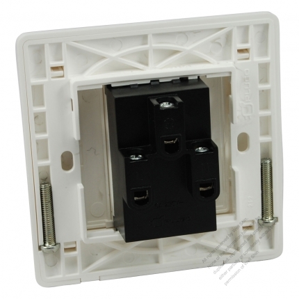 China Wall Plate Receptacle for 3-Pin x 1, 16A