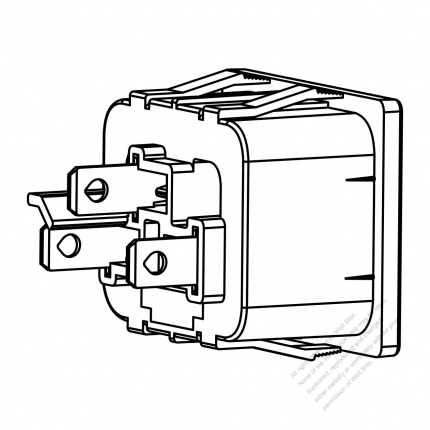 AC Socket IEC 60320-2 Sheet J Appliance Outlet 16A/20A 250V