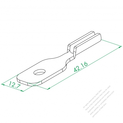 O4.78 Single Hole Terminal