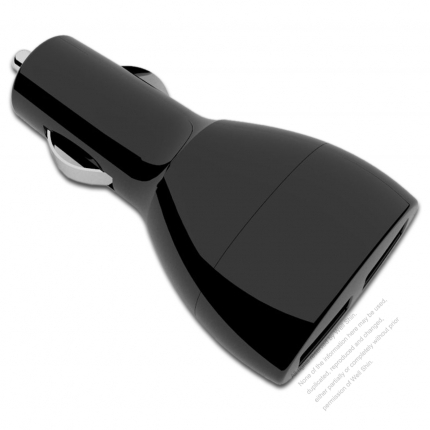 DC/DC 5V 1A + 1A USB X2 Car Charger CLA (Cigarette charger)