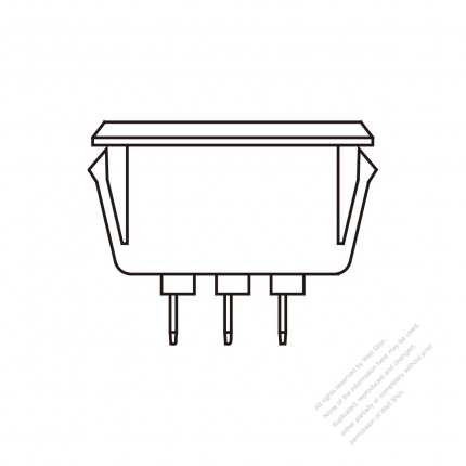 IEC 60320-1 (C16) Appliance Inlet 10A/ 15A