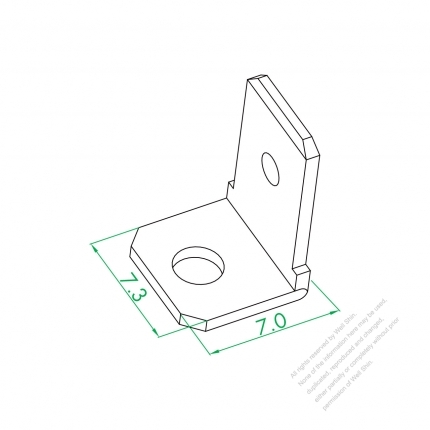 250 L Type Terminal ( Round Hole )