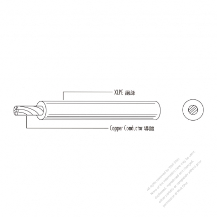 USA/Canada XL Polyethylene Insulated Intended Wire UL 3199 (XL-PE)