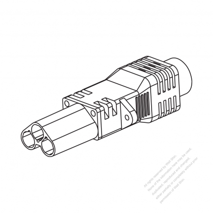PV/ Solar Panel Round Plug Connector, Watertight IP 67, CO-2A-1  50A 400V
CABLE: ST 6AWGX3C, OD: 24.7+0.5/-0