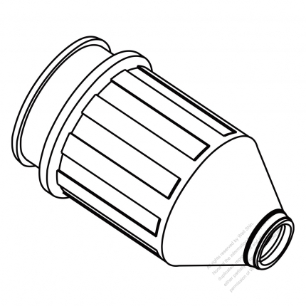 USA/Canada Marine Shore Plug & Connector Accessories for 4-Pin Boot,50A 250V (WS-291)