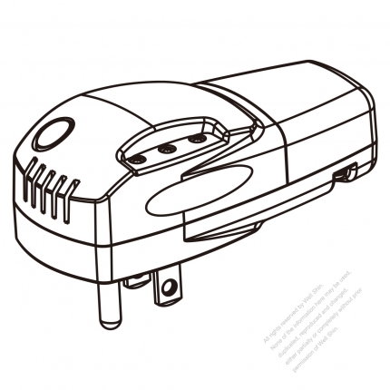 USA/Canada Smart Control 	(NEMA 5-15P) 3-Pin Straight Blade Plug, 2 P, 3 Wire Grounding, Temperature Control Delay.