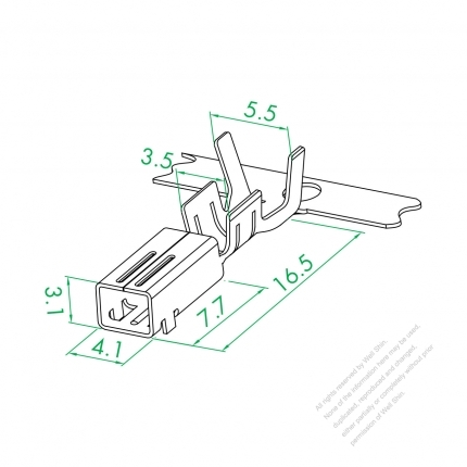 6.2 Vertical Female Terminal