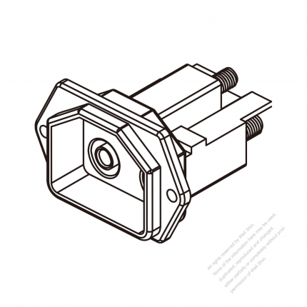 25A, 3-Pin Outlet