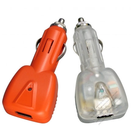 DC/DC 5V 1A/1.2A USB X1 CLA Car Charger (Cigarette charger) (A-type 5W B-type 6W Max )
