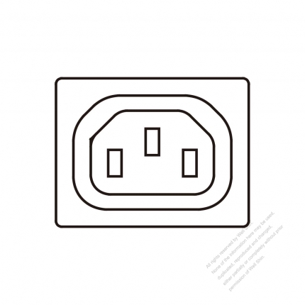 IEC 60320-2 Sheet F Appliance Outlet 10A/15A