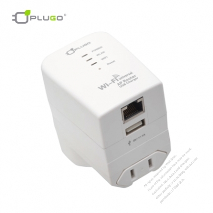 Universal USB Wall Charger & WiFi Router