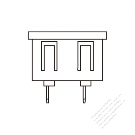 IEC 60320-1 (C18) Appliance Inlet 10A 250V