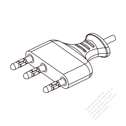 3-Pin Medical Tool, DC Hospital Bistoury Plug