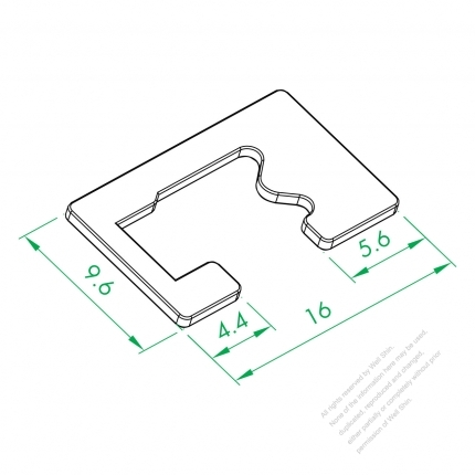 WS-243-1 Switch Contact Plate