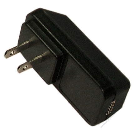 AC/DC 5V 1A Adapter, NEMA 1-15P USA/Japan 2 Pin to USB