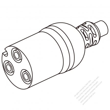 45A, 3-Pin Connector