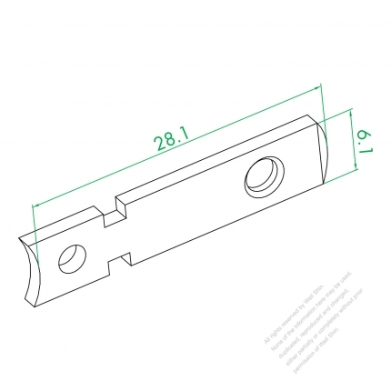 WS-110 Single Plug Pin