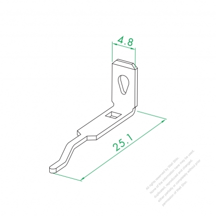 WS-044-8 E Connect Plate