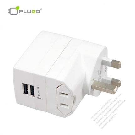 Universal 2 ports USB Wall Charger