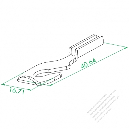 O6.98 Single Hole Terminal