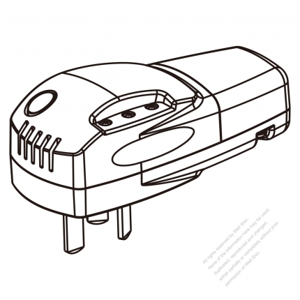 China Plug Smart Control 3-Pin Time Control 10A 250V