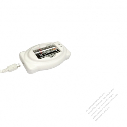 DC/DC DC Mini USB to AA/ AAA (2) Battery Charger Adapter