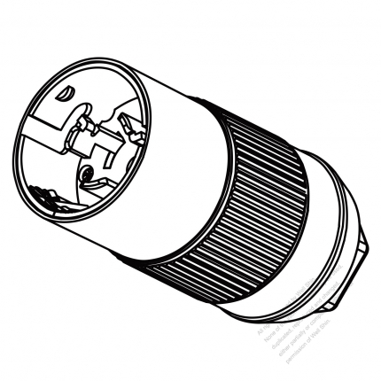 USA/Canada Marine Shore (NEMA SS2-50P)  4-Pin Straight blade plug. 3 P, 4 Wire Grounding, 50A 125V/250V