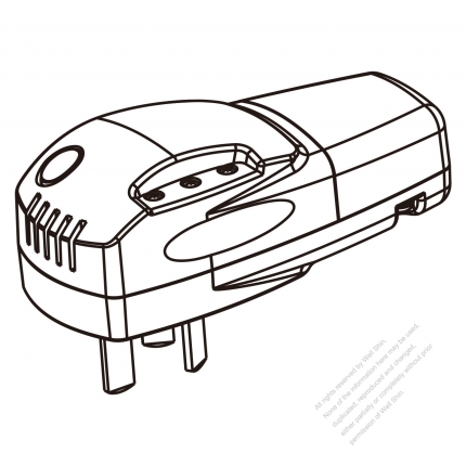 China Plug Smart Control 3-Pin Temperature Control 10A 250V