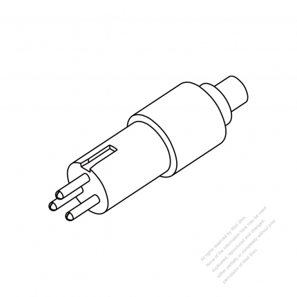 3-Pin Pump Plug