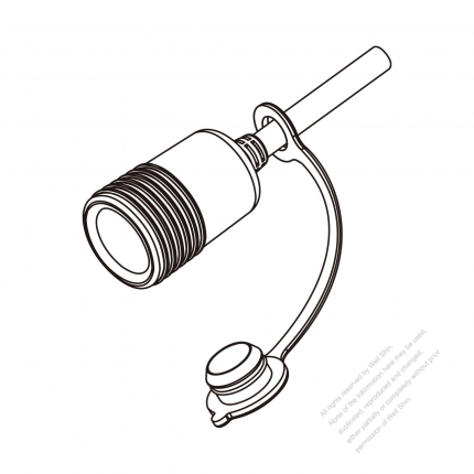 Cigarette Connector With Cap (CLA)