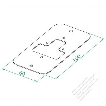 WS-305 (7-20R ) Iron Plate