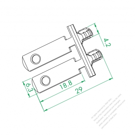 12# Single Plug Pin