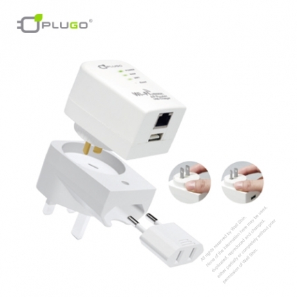 Universal USB Wall Charger & WiFi Router