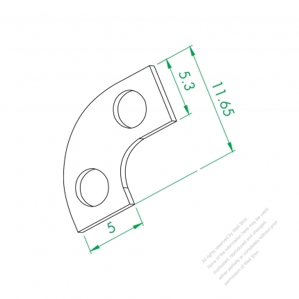 WS-243-1 Neutral Wire Connect Plate