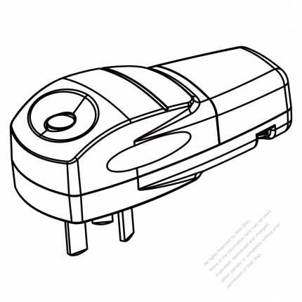 China Plug Smart Control 3-Pin  (PIR) Pyroelectric Passive Infrared Sensor 10A 250V