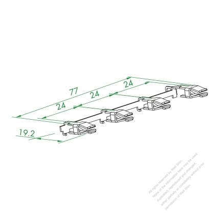 WS-045-4 Ground Wire Integrated Style Terminal