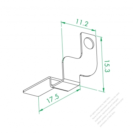 WS-243-1 Ground Wire Connect Plate