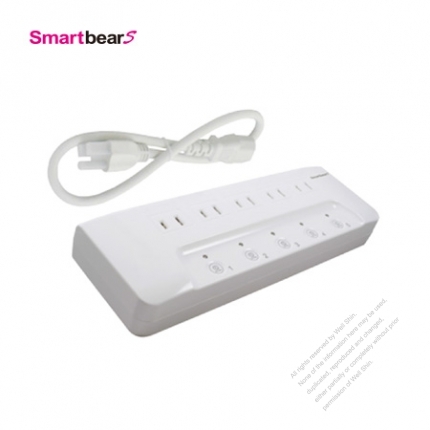 Wireless Control Power Strip-5 Ports